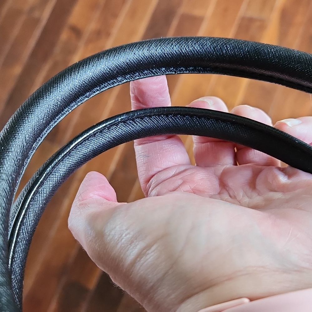 Kate Spade New York Black Taupe bag purse crossbody Leather - Picture 9 of 16